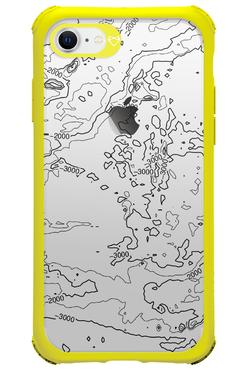 Contour Map - Apple iPhone 7