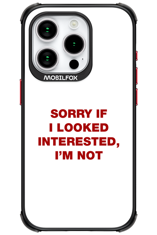 I'm not - Apple iPhone 15 Pro