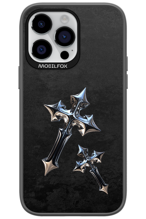 Chrome Crosses - Apple iPhone 14 Pro Max