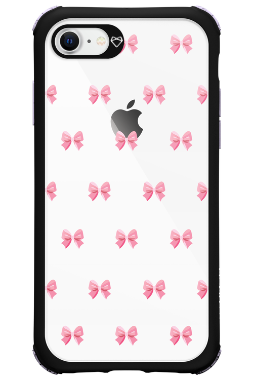 Pinky Bow - Apple iPhone 8