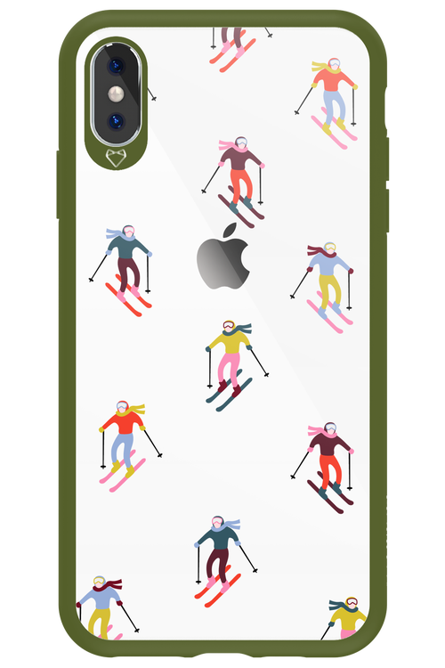 Snow Motion (Transparent) - Apple iPhone XS Max