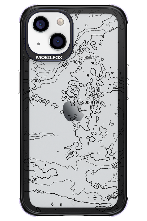 Contour Map - Apple iPhone 13