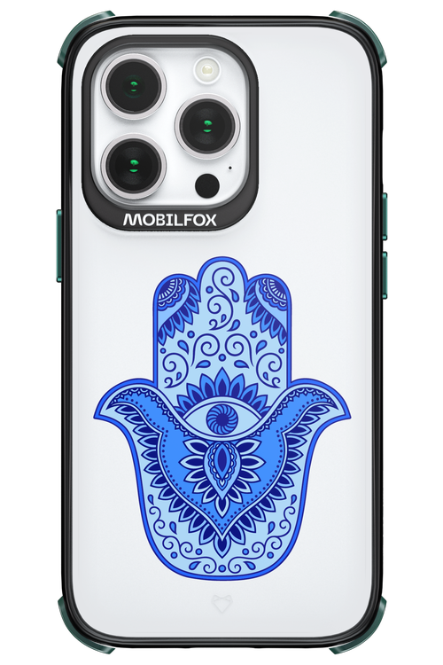 Hamsa Blue - Apple iPhone 14 Pro