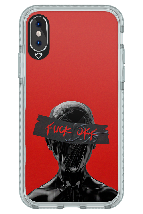 F off - Apple iPhone X