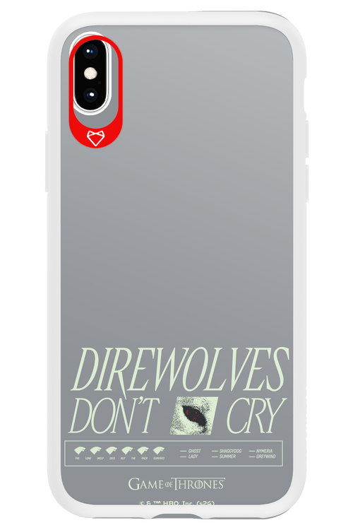 Direwolves Don’t Cry - Apple iPhone X