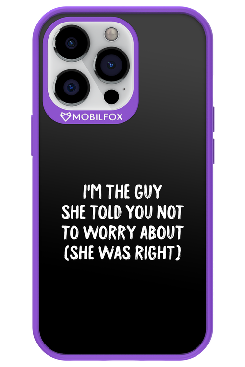 She was right - Apple iPhone 13 Pro