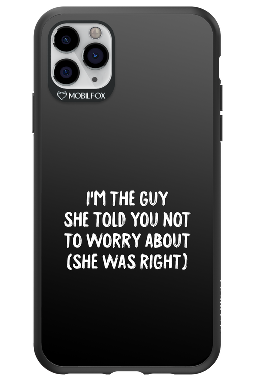 She was right - Apple iPhone 11 Pro Max