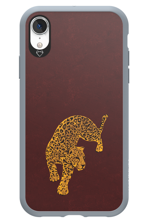 Burgundy Leopard - Apple iPhone XR