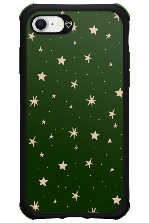 Forest Green Stars - Apple iPhone SE 2020