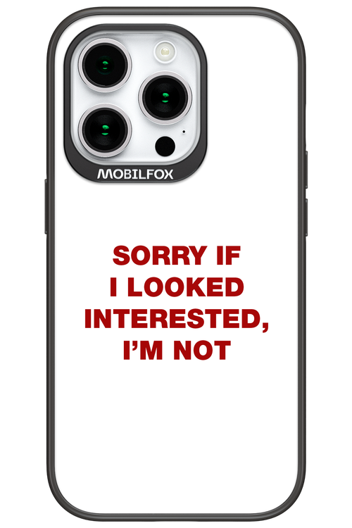 I'm not - Apple iPhone 15 Pro