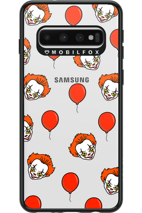 Mystery Clown (Transparent) - Samsung Galaxy S10