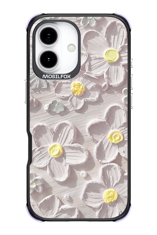 White Flowers - Apple iPhone 17