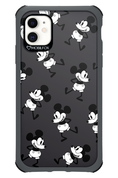 Iconic Mouse (antracite pattern) - Apple iPhone 11