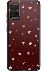 Burgundy Stars - Samsung Galaxy A51