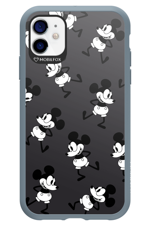 Iconic Mouse (antracite pattern) - Apple iPhone 11