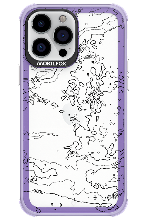 Contour Map - Apple iPhone 13 Pro Max