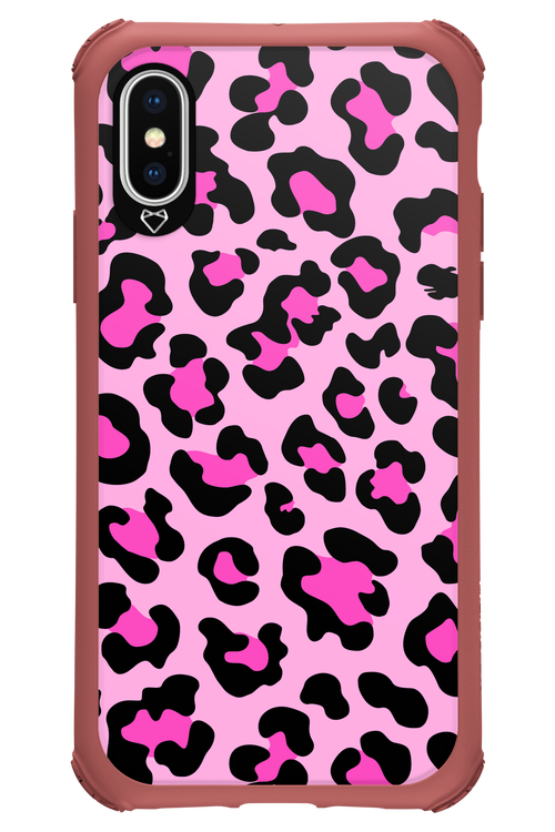 PINK LEOPARD - Apple iPhone X
