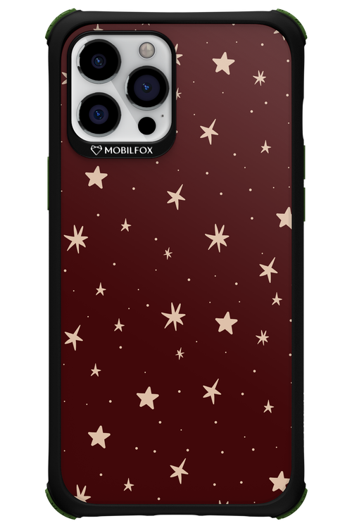 Burgundy Stars - Apple iPhone 12 Pro Max