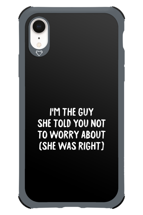 She was right 2.0 - Apple iPhone XR