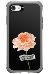 Flower Black - Apple iPhone 7