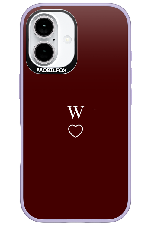 W Burgundia 2.0 - Apple iPhone 16