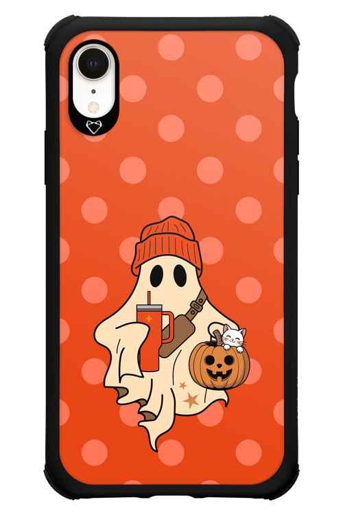 Ghost Girl (Orange) - Apple iPhone XR