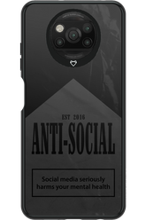 ANTI-SOCIAL (BLVCK) 2.0 - Xiaomi Poco X3 Pro