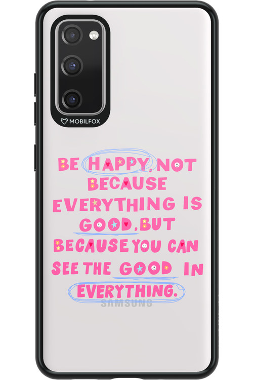 Be Happy - Samsung Galaxy S20 FE