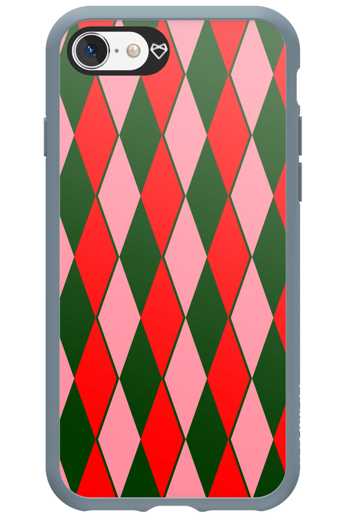 Retro Christmas - Apple iPhone 8