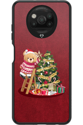 Christmas Bear (Burgundy) - Xiaomi Poco X3 Pro