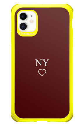 NY Burgundia 2.0 - Apple iPhone 11