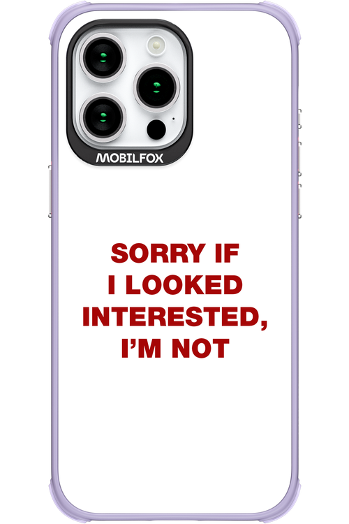 I'm not - Apple iPhone 15 Pro Max