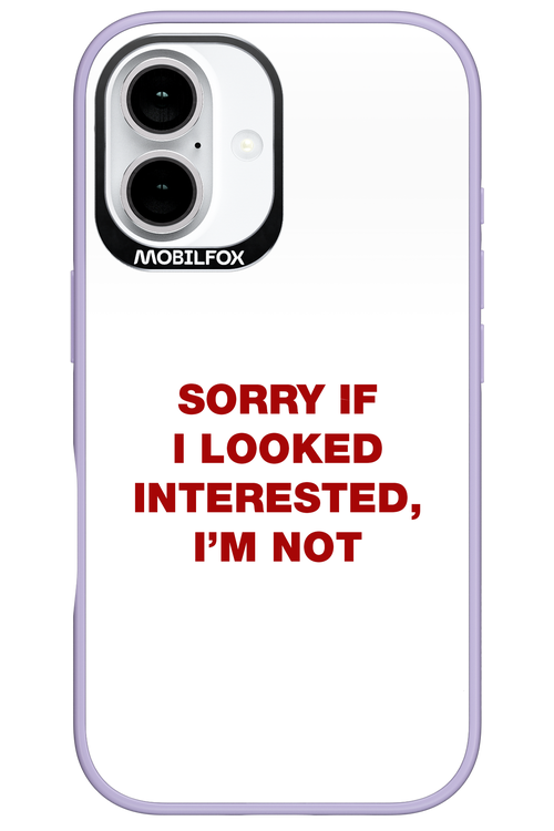 I'm not - Apple iPhone 16