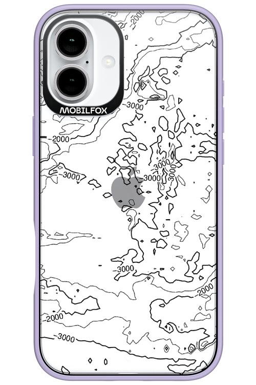Contour Map 2.0 - Apple iPhone 16 Plus