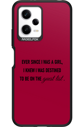 Guest List - Xiaomi Redmi Note 12 5G