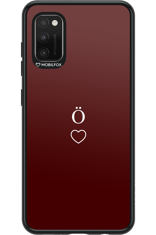 O Burgundia II 2.0 - Samsung Galaxy A41