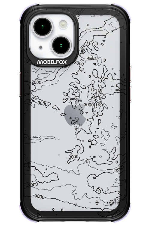 Contour Map - Apple iPhone 15