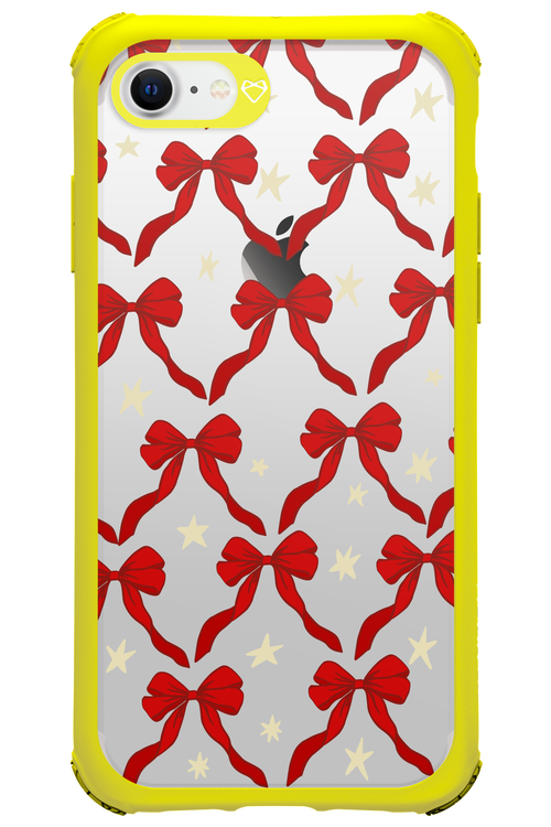 Bow & Stars (Transparent) - Apple iPhone 7
