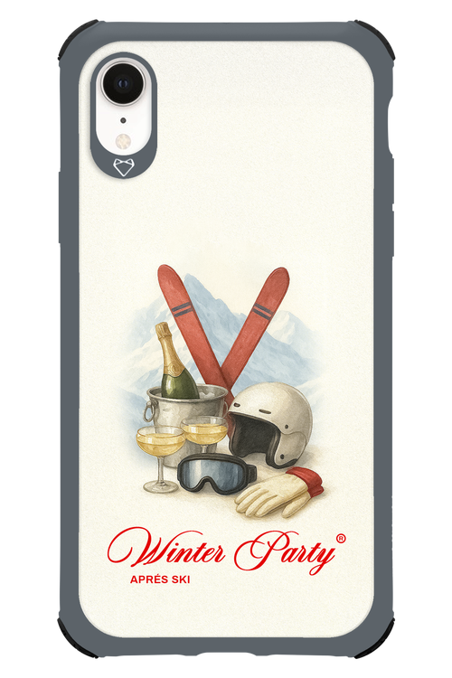 Winter Ski Party - Apple iPhone XR