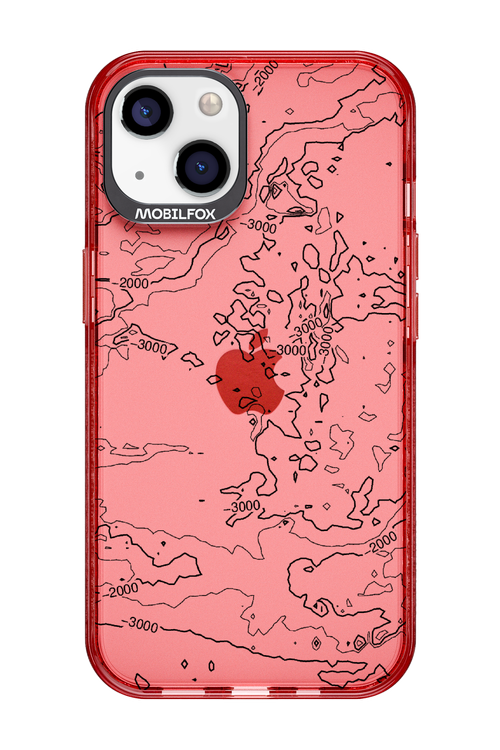 Contour Map - Apple iPhone 13