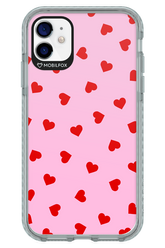 Sprinkle Heart Pink - Apple iPhone 11