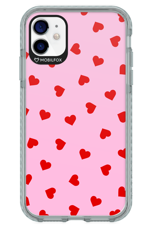 Sprinkle Heart Pink - Apple iPhone 11