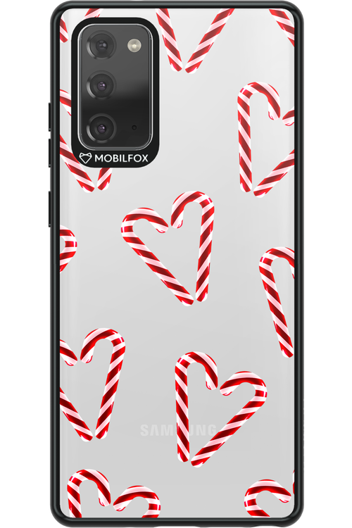 Candy Cane Hearts - Samsung Galaxy Note 20