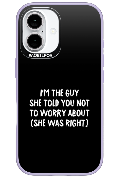 She was right - Apple iPhone 16