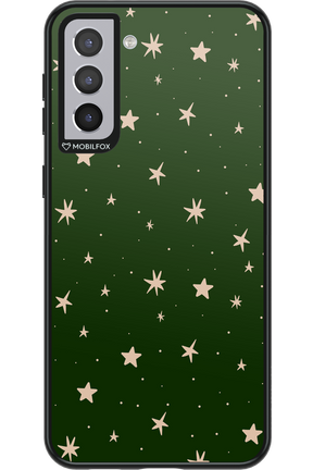 Forest Green Stars - Samsung Galaxy S21+