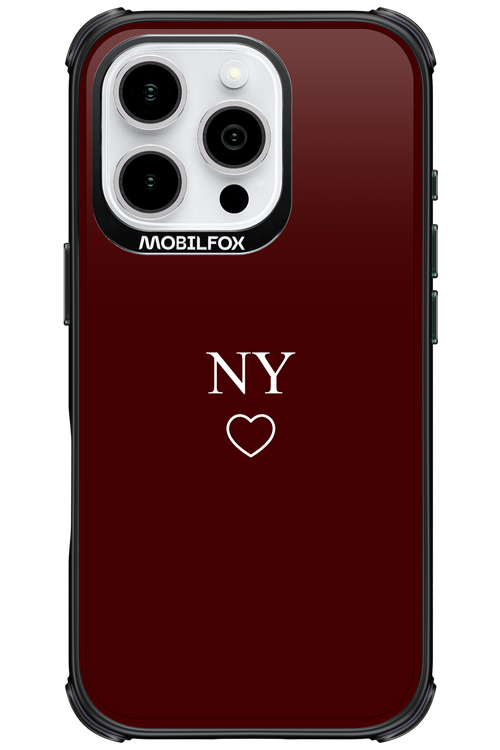 NY Burgundia 2.0 - Apple iPhone 16 Pro