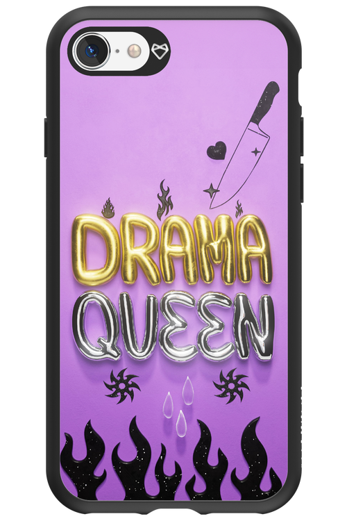 Drama Queen Purple - Apple iPhone SE 2022