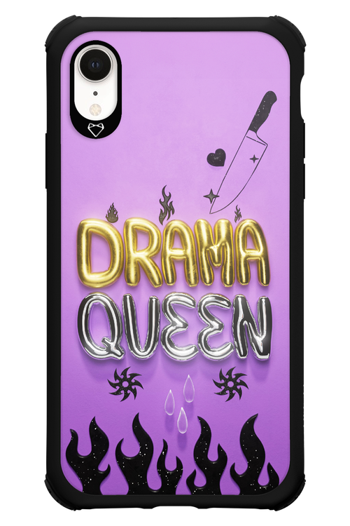 Drama Queen Purple - Apple iPhone XR