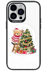 Christmas Bear (Transparent) - Apple iPhone 14 Pro Max