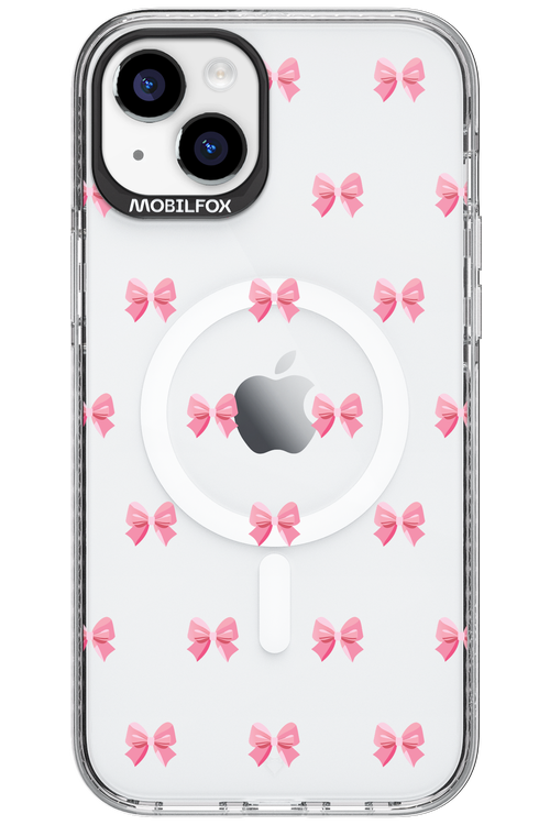 Pinky Bow - Apple iPhone 15 Plus